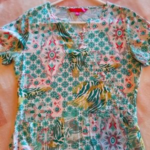 Womens scrub tops